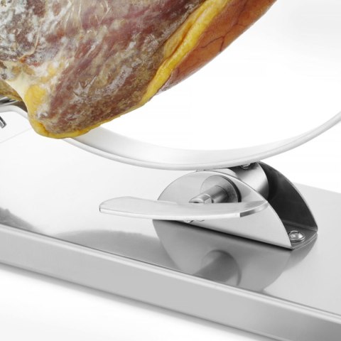 Stojak uchwyt do szynki dojrzewającej jamon serrano stalowy 595 x 215 x 300 mm Hendi