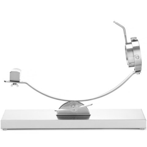 Stojak uchwyt do szynki dojrzewającej jamon serrano stalowy 595 x 215 x 300 mm Hendi