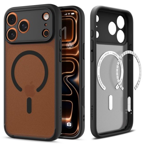 Etui case ochronny na iPhone 17 Pro Ultra Hybrid MagSafe - czarne SPIGEN