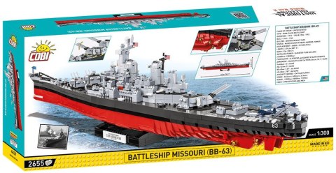 Klocki Historical Collection Battleship Missouri (BB-63) Cobi Klocki
