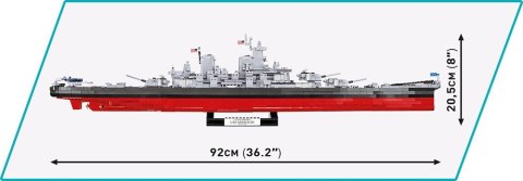 Klocki Historical Collection Battleship Missouri (BB-63) Cobi Klocki