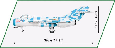 Klocki Historicall Collection Vietnam War MIG17 Nato Code Fresco Cobi Klocki