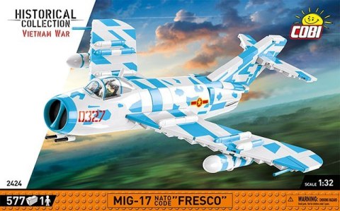 Klocki Historicall Collection Vietnam War MIG17 Nato Code Fresco Cobi Klocki