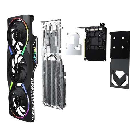 Karta graficzna GeForce RTX 5060 Ti 16GB RGB VCG5060T16TFXXPB1-O PNY