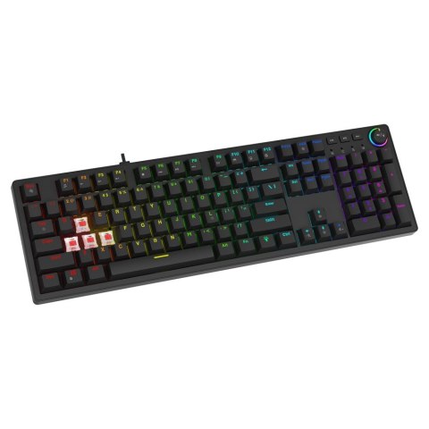 Klawiatura mechaniczna STYX Outemu Red Hot Swap RGB Savio