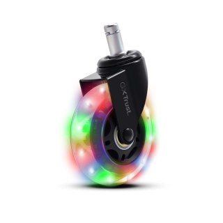 Zestaw kółek żelowych LED do fotela Trust