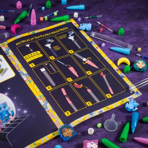 Zestaw kreatywny Moon Academy Księżycowe długopisy i pamiętnik Lisciani