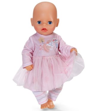 Baby Born Sukienka różowa z rękawami 36 cm Zapf
