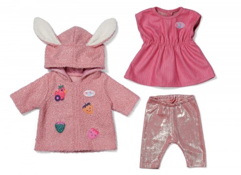 Baby Born Zestaw płaszczyk i sukienka 43 cm Zapf