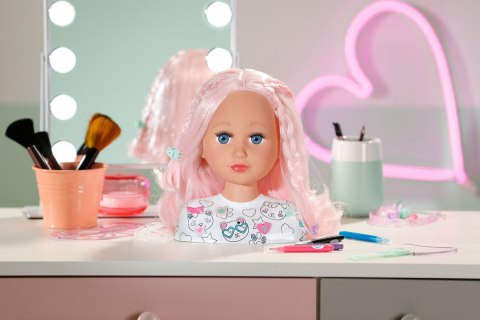 Głowa do stylizacji i czesania Baby Born Zapf