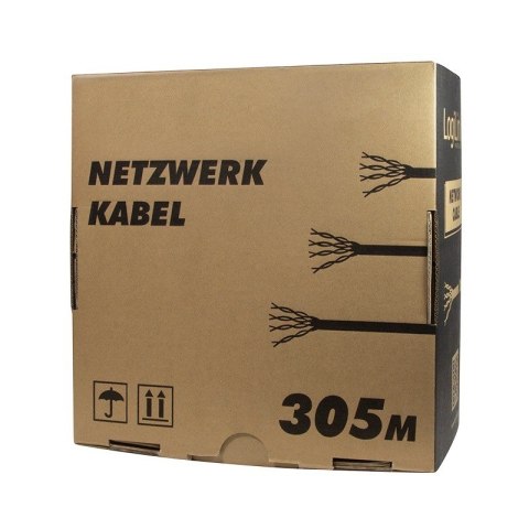 Kabel linka 4x2xAWG26/7 UTP,CCA,305m LogiLink
