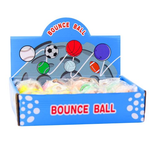 Piłka Piłeczka Piankowa Do Odbijania Zabawy Kapibara 6,5 cm LEAN TOYS