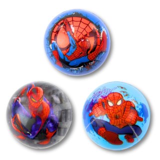Piłka Piłeczka Piankowa Do Odbijania Zabawy Superbohater Spider 6,5 cm LEAN TOYS