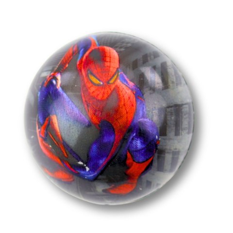 Piłka Piłeczka Piankowa Do Odbijania Zabawy Superbohater Spider 6,5 cm LEAN TOYS