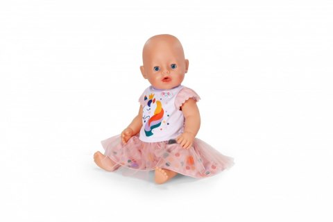Sukienka jednorożca z tutu Baby Born 43 cm Zapf