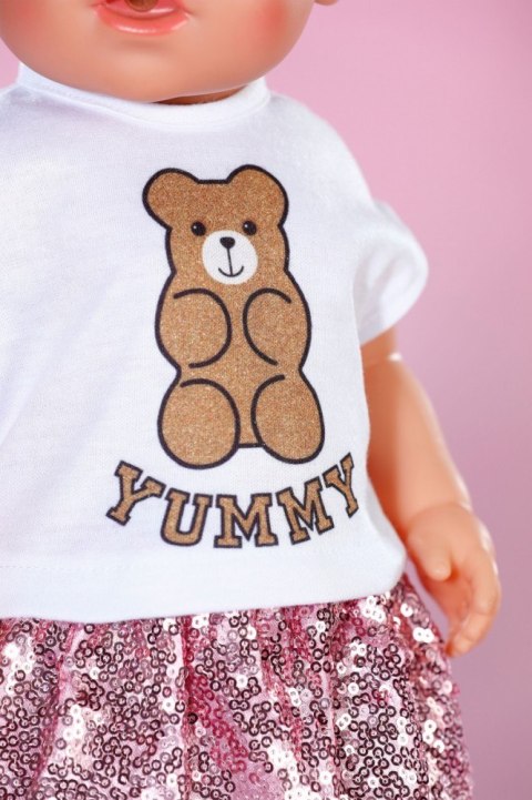 Ubranko w stylu glamour dla Baby Born 43 cm Zapf