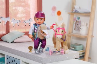 Zestaw Hobby Horse dla lalki Baby Born 43 i 36 cm Zapf