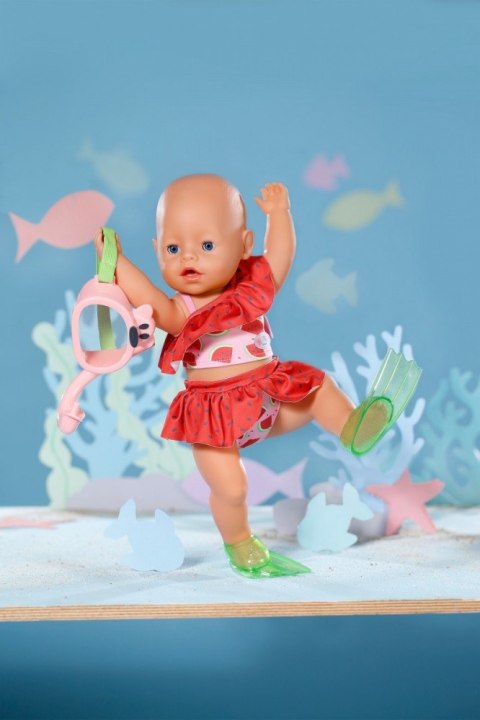 Zestaw do nurkowania z płetwami Baby Born 43 cm Zapf