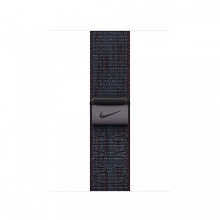 Opaska sportowa Nike w kolorze czarnym/niebieskim do koperty 42 mm Apple