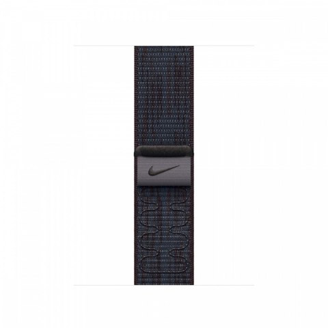 Opaska sportowa Nike w kolorze czarnym/niebieskim do koperty 42 mm Apple