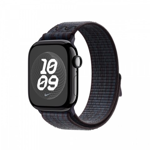 Opaska sportowa Nike w kolorze czarnym/niebieskim do koperty 42 mm Apple