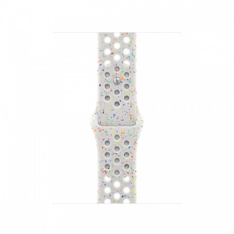 Pasek sportowy Nike w kolorze czystej platyny do koperty 42 mm - rozmiar M/L Apple