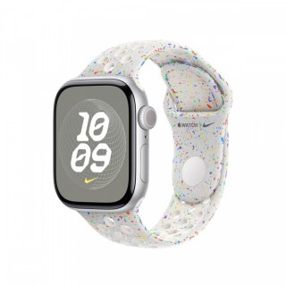Pasek sportowy Nike w kolorze czystej platyny do koperty 42 mm - rozmiar M/L Apple