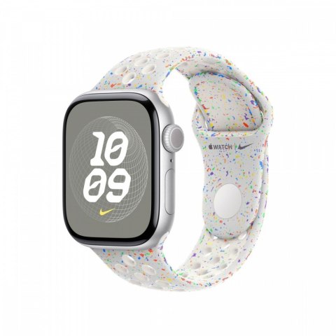 Pasek sportowy Nike w kolorze czystej platyny do koperty 42 mm - rozmiar M/L Apple