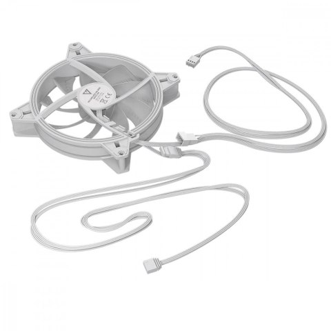 Wentylator ARGB 140x140x25 biały MODECOM