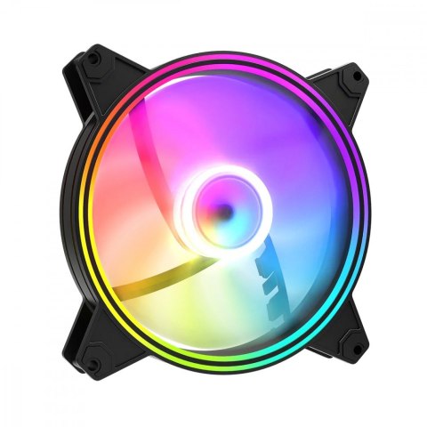 Wentylator ARGB Reverse 140x140x25 czarny MODECOM