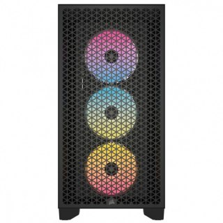 Obudowa 3000D Airflow RGB TG Mid-Tower Czarna Corsair