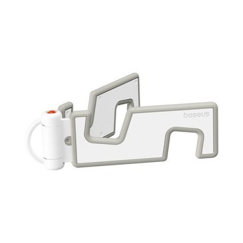 Rozkładana podstawka do telefonu zawieszka brelok do kluczy Portable biały BASEUS