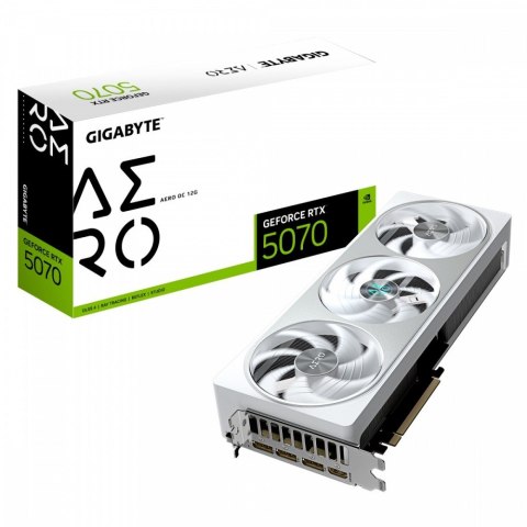 Karta graficzna GeForce RTX 5070 AERO OC 12GB GDDR7 192bit HDMI/3DP Gigabyte