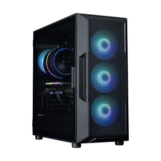 Obudowa I3 NEO V2 Mid Tower ARGB fan x4 czarna Zalman