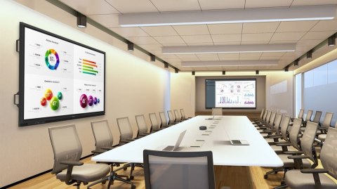 Optoma Monitor interaktywny 86 cali 3862RK INFRARED,40pkt,4K,2x20W,USB-C,WIFI+BT,Android13 Optoma