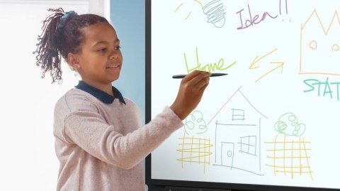 Optoma Monitor interaktywny 86 cali 3862RK INFRARED,40pkt,4K,2x20W,USB-C,WIFI+BT,Android13 Optoma