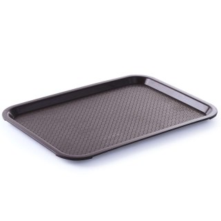 Taca z polipropylenu Fast Food 30.5x41.5cm - brązowa Hendi
