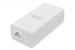 Zasilacz/Adapter PoE 802.3af, max. 48V 15.4W Gigabit 10/100/1000 Mbps, aktywny, Biały Digitus