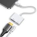 Adapter przejściówka z iPhone Lightning na HDMI FullHD + Lightning biały JOYROOM
