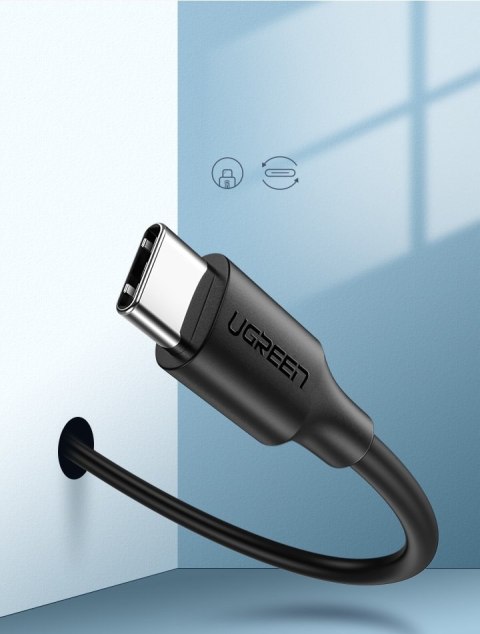 Kabel przewód USB - USB-C 2A 2m czarny UGREEN