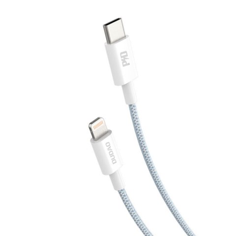 Kabel przewód do iPhone do szybkiego ładowania USB-C - Lightning PD 20W 1m biały DUDAO