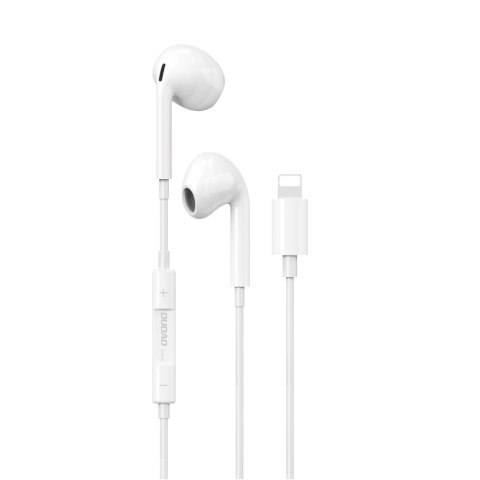 Słuchawki douszne do iPhone z wtyczką Lightning X14PROL-W1 biały DUDAO