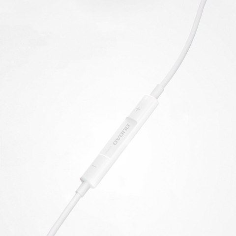 Słuchawki douszne do iPhone z wtyczką Lightning X14PROL-W1 biały DUDAO