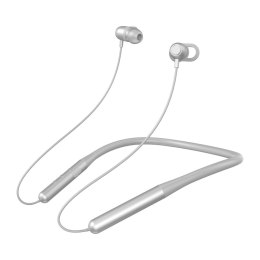 Sportowe słuchawki bezprzewodowe dokanałowe Bluetooth srebrny DUDAO