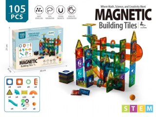 Klocki magnetyczne 105 elementów Madej
