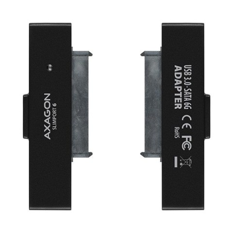 ADSA-1S6 Adapter USB 3.0 - SATA 6G do szybkiego przyłączenia 2.5" SSD/HDD, z pudełkiem AXAGON