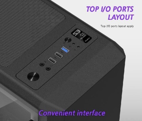 Obudowa S3 ATX Mid Tower PC Case 120mm fan Zalman