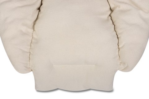 Poduszka LUARO na huśtawkę wiszącą bocianie gniazdo XXL ecru Kik Sp. z o. o. Sp. k.