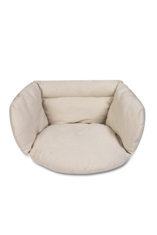 Poduszka LUARO na huśtawkę wiszącą bocianie gniazdo miękka ecru Kik Sp. z o. o. Sp. k.