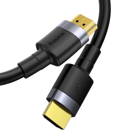 Kabel przewód HDMI 2.0 4K 60 Hz 3D 18 Gbps 1m - czarny BASEUS